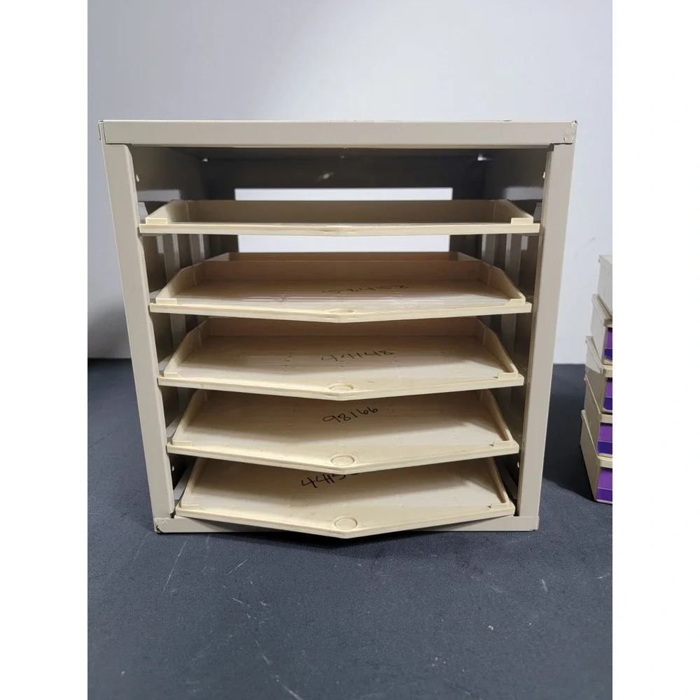 Hillman Hardware Storage Cabinet 5 Drawer Bins Steel Organizer Lego, Parts etc..